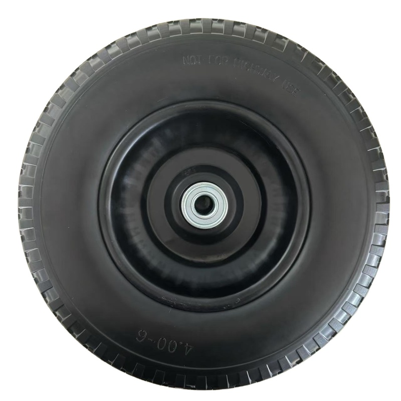 10 Inch Pneumatic Rubber Wheels Plastic
