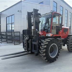 Carretilla elevadora montada en camión diesel 3,5 Ton 4x4 Carretilla elevadora todoterreno Ventas Fabricante de China Carretilla elevadora diésel 4x4 todoterreno - Product Image 6