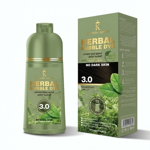 Shampoo Colorante per <span class=keywords><strong>Capelli</strong></span> a Bolle Facile da Usare, Shampoo Nero alle Erbe, <span class=keywords><strong>Tinta</strong></span> Naturale Semi-Permanente, Copertura dei <span class=keywords><strong>Capelli</strong></span> Grigi - Product Image 5