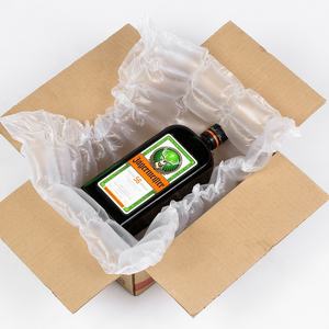 Inflable de <span class=keywords><strong>plástico</strong></span> HDPE biodegradable ecológico para rollo de película de burbujas, amortiguación protectora personalizada, cuatro filas de tubos de aire - Product Image 3