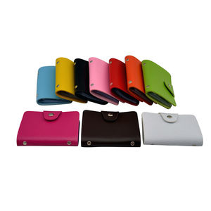 กระเป๋าใส่<span class=keywords><strong>บัตร</strong></span>แบบกำหนดเอง หนัง PU นุ่ม ช่องใส่บัตรหลายช่อง กระเป๋าเก็บบัตรเครดิต กระเป๋าเก็บของใช้ในบ้าน - Product Image 2