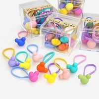 Récipient à bonbons en acrylique au design carré personnalisé avec couvercle étanche | Boîtes à desserts en plastique + étui organisateur pour pinces à cheveux