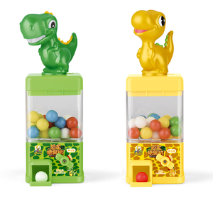 Mini dispensador de dulces de dinosaurio, juguete con sonido y luz, máquina de dulces de goma - Product Image 4