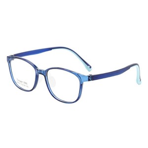 Montures de lunettes rectangulaires transparentes pour adolescents, verres en résine, monture complète, origine Danyang, référence 25609 - Product Image 1