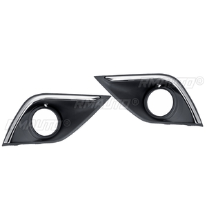 2 Piezas de Cubiertas para Faros Antiniebla Delanteros para Mitsubishi Outlander 2016 2017 2018, Rejilla Protectora para Faros de Conducción, Decoración - Product Image 2