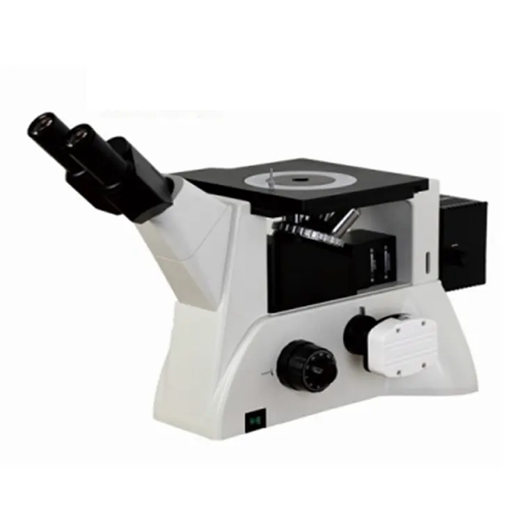 MR-2000/2000B กล้องจุลทรรศน์ Metallographic Trinocular แบบคว่ํากลับสําหรับห้องปฏิบัติการโลหะผสม