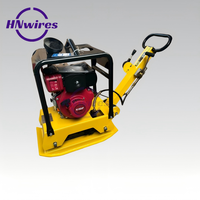Compacteur à plaques réversible à essence 30KN, fréquence de vibration 6500 VPM, poids 140 kg, compacteur de sol haute efficacité