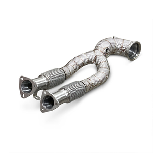 Tuyau d'eau sport à haut débit et isolant thermique pour Audi RS3 <span class=keywords><strong>TTRS</strong></span> 2.5T 2022-2024, en acier inoxydable, amélioration de la puissance - Product Image 3