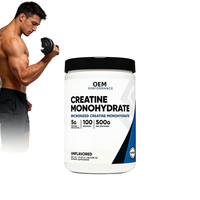 Poudre de créntine de haute pureté 500g pour la croissance musculaire et la gestion de l'énergie 20-29g de protéines par portion