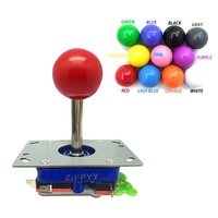 Manette de jeu d'arcade avec fermeture éclair, joystick, long et court pour pc