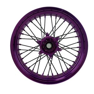 Exc SXF SX XC 17นิ้วชุดล้อ supermoto สีม่วง CNC ชุดล้ออลูมิเนียมขอบ125cc <span class=keywords><strong>250cc</strong></span> 350cc 450cc 530cc - Product Image 6