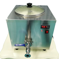 Mini équipement de pasteurisation, machine à pasteuriser le lait, lait de chèvre, yaourt, crème glacée, jus, bière, œufs, capacité de 14 l