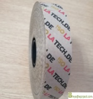 Ruban adhésif thermofusible en papier kraft de 30 mm pour la mise en bande de billets de banque, idéal pour les machines à bander les billets