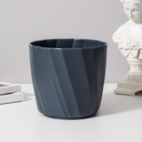 RUIPU (YD--M) PP Matériel Pas Cher Petit Bureau Intérieur Plantes de Pot de Fleurs Pots De Jardin En Plastique Pots De Fleurs Macetas Para Plantas