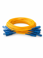 Kabel Patch Fiber Optik SC/LC/ST/MPO UPC/APC/PC 3.0mm 2.0mm Single/Multi-Mode G657A1 Jaringan FTTH Garansi 1 Tahun Dapat Disesuaikan