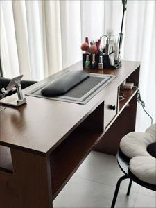 Nail Table <b>Solid</b> <b>Wood</b> Frame Manicure Table <b>Desk</b> Nail Supplies Japanese Nail Art Table - Product Image 3