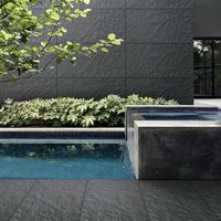 Dalles de pavage extérieures en quartz pleine masse de 18 mm, antidérapantes et résistantes à l'usure, pour terrasses de villas, cours et jardins