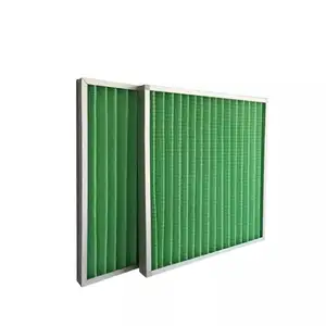 Best-Selling Industriële Airconditioning Hepa Geplooide Panel Luchtfilters Merv 13 Primaire Filter Reinigingsapparatuur Mini Pleats