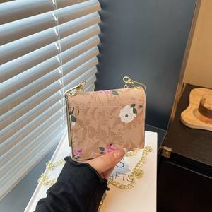 <span class=keywords><strong>Portafoglio</strong></span> di Design Trendy 2026, Popolare Portamonete, Borsa a Tracolla Mini con Catena di Marca di Lusso per Donne - Product Image 4