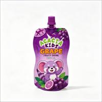 Pochette souple personnalisée à bec verseur pour jus, gelée et autres liquides – Emballage portable en plastique à fond stable