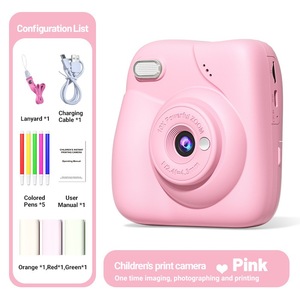 OEM 키즈 즉석카메라 1080P HD 48MP CMOS 센서 32GB 카드 10배 광학 줌 감열 인쇄 3-12세용 선물 - Product Image 1