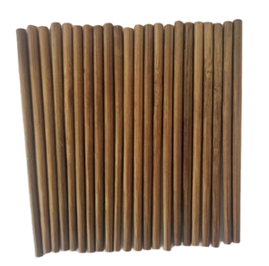 SWSH Brochettes de poker en bambou de haute qualité, courtes, résistantes à la chaleur et antiadhésives - Plus de 12 pièces pour la préparation de cônes de cigares - Product Image 1