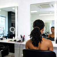 Capelli Umani Brasiliani Remy Grezzi Ondulati Profondi, 18 Pollici, 100g, Trasparenti, Afro Kinky per Trecce all'Uncinetto e Dreadlocks