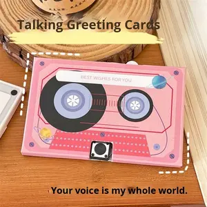 情侣忏悔日录音贺卡声卡磁带生日节日礼物可录制促销商务礼品 - Product Image 3