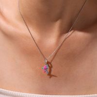 Niche bijoux à bricoler soi-même étanche non ternir pendentif accessoires 18K plaqué or perle Zircon poisson pendentif breloque