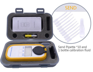 <span class=keywords><strong>Refractometer</strong></span> automático portátil 0-28% com precisão de 0,2% para a calibração do Seawater e a medida da salinidade - Product Image 4