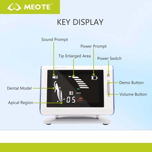 Diş Apex bulucu endodontik apikal bulucu Endo diş hekimliği ekipmanları LCD ekran diş hekimi kök kanal uzunluğu ölçüm cihazı - Product Image 2