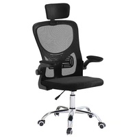 Fauteuils de bureau pivotants en maille Hebei avec vérin à gaz, ergonomiques, dossier haut et fonction chauffante