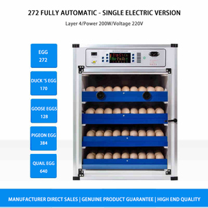 Incubateurs domestiques 200W entièrement automatiques pour l'élevage de volailles, mini-incubateur et éclosoir à poulets, outils d'éclosion en PVC - Product Image 5