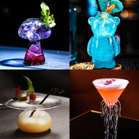 Verres à cocktail de forme unique, verre à martini, ensemble de verres à vin en cristal, verre à vin personnalisé