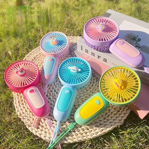 Mini Ventilateur de poche, refroidisseur, Rechargeable USB Bleu