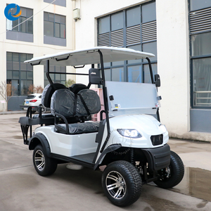 Voiturette de golf électrique 6 places, intelligente, à énergie solaire, batterie 5 kW 48 V, certifiée CE, couleurs personnalisables - Product Image 1