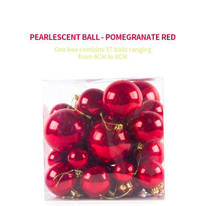 Bolas de Navidad de plástico impermeables de buena calidad, novedad de 2025, Bola de Navidad brillante para interiores para fiesta - Product Image 2