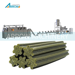 Ligne de coextrusion industrielle pour chien de type sandwich mâche système de fabrication de friandises à double texture pour animaux de compagnie - Product Image 1