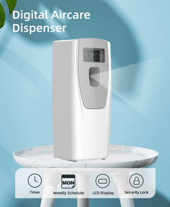 OEM Wand montierte Mini-Raumdeodorierungs-Maschinen Automatischer Sprühparfüm-Aerosolsp ender für Luftduft LCD Fabrik preis - Product Image 2