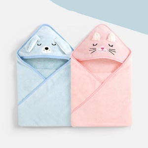 Serviette <span class=keywords><strong>de</strong></span> <span class=keywords><strong>bain</strong></span> à capuche pour <span class=keywords><strong>bébé</strong></span> motif animal <span class=keywords><strong>de</strong></span> dessin animé, peignoir absorbant pour enfants, <span class=keywords><strong>cape</strong></span> en coton pour nouveau-né, couvertures d'emmaillotage - Product Image 3