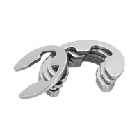 M1.2-M12 External Shaft Fastener 304 Stainless Steel E Clip Retaining Ring Washer for Shaft Grooves Motor Assembly