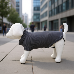 Suéter para Perro Estilo Urbano, Color Antracita, Talla XS (24 cm), Ropa para Mascotas - Product Image 3