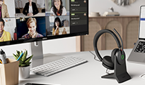<span class=keywords><strong>Casque</strong></span> filaire hybride ANC Yealink UH48 USB-C/USB-A avec 4 microphones, égaliseur dynamique, circum-auriculaire - Product Image 6