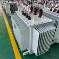 Transformateur de puissance triphasé immergé dans l'huile S20, transformateur de distribution 10 kV, transformateur de puissance à faible perte et à haute efficacité énergétique