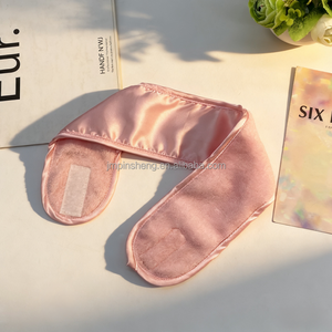 Diadema de Franela con Velcro para Mujer, Accesorio de <span class=keywords><strong>Maquillaje</strong></span> para Limpieza Facial, Máscara Facial, Pañuelo para la Cabeza, Yoga, SPA - Product Image 4