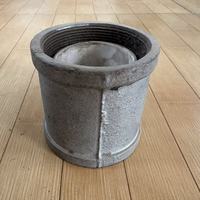 Raccord en T galvanisé résistant à la corrosion, fileté femelle, basse pression, 3 voies, pour gaz et eau