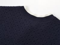 Robe élégante en tricot à col rond et manches trois quarts, coupe ajustée, taille haute, mini-robe trapèze pour femme, vêtements décontractés d'été pour femme