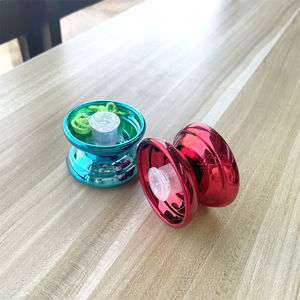 Compétition professionnelle haute vitesse adultes jouet rouge doré réactif magique yo yo balle alliage métal <span class=keywords><strong>yoyo</strong></span> avec roulement - Product Image 4