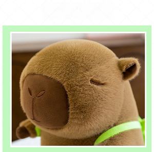 Vente chaude multi-taille 25CM-90CM Capibara tortue sac à dos <span class=keywords><strong>dauphin</strong></span> en peluche jouet confortable cadeau d'anniversaire jouets en peluche - Product Image 3