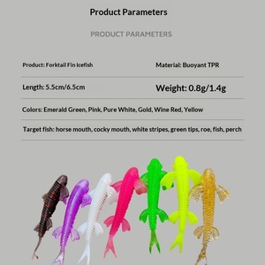 Nuovo Arrivo di Fabbrica: <span class=keywords><strong>Esca</strong></span> <span class=keywords><strong>Artificiale</strong></span> a Coda di Forcella (Flying Fish) 5.5/6.5cm, <span class=keywords><strong>Esca</strong></span> Morbida in Silicone per <span class=keywords><strong>Pesca</strong></span> <span class=keywords><strong>da</strong></span> <span class=keywords><strong>Riva</strong></span>, Ali Sottili per un Migliore Attrattivo per il Bass - Product Image 4